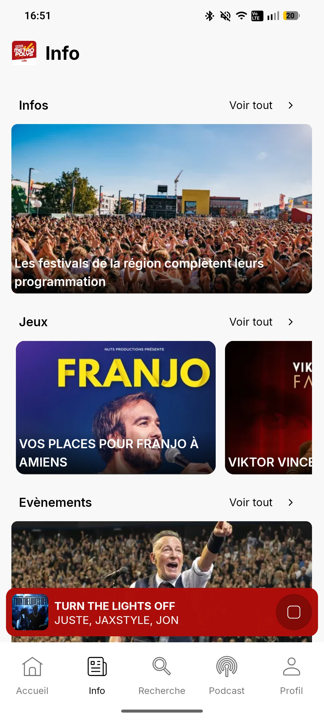 Metropolys Radio screenshot